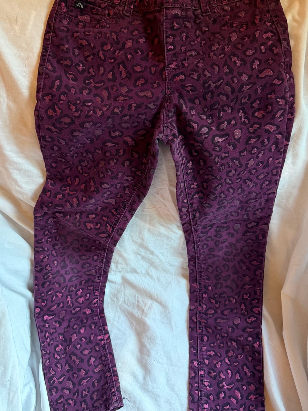 Jordache Purple Leopard Jeggings